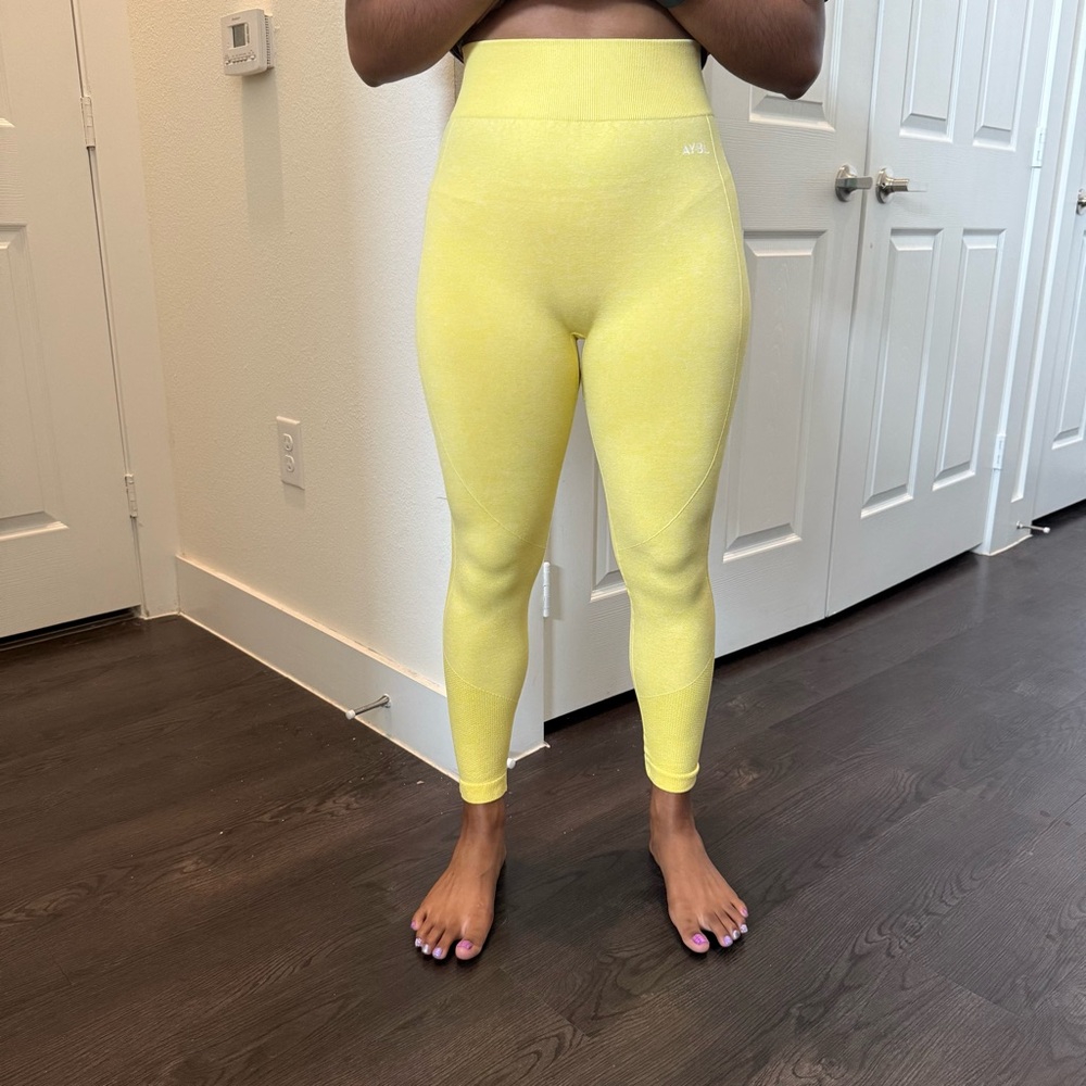 Yellow AYBL Leggings